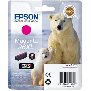 EPSON T26XL - MAGENTA